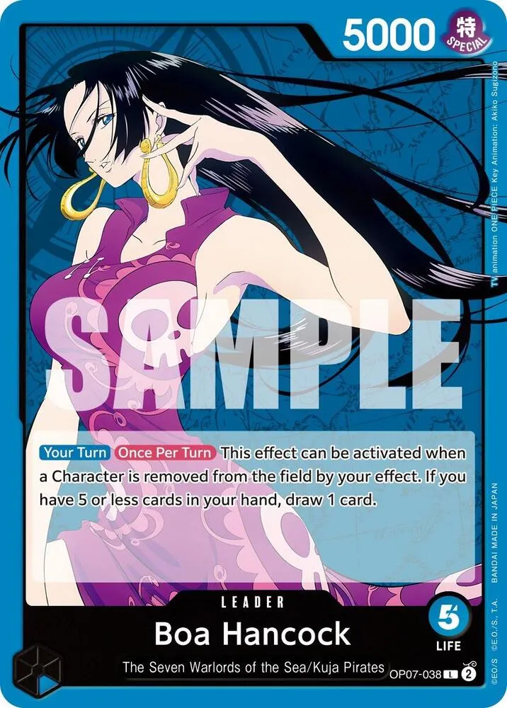 Boa Hancock (038) — 500 Years in the Future — One Piece Card Game
