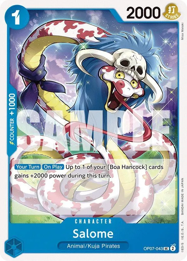 Salome — 500 Years in the Future — One Piece Card Game