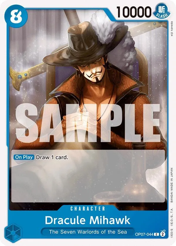 Dracule Mihawk — 500 Years in the Future — One Piece Card Game