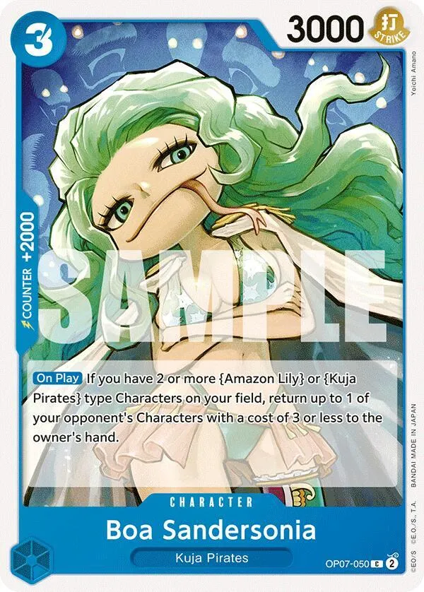 Boa Sandersonia — 500 Years in the Future — One Piece Card Game