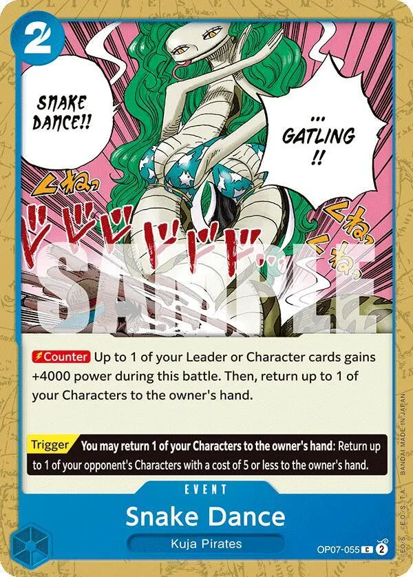 Snake Dance — 500 Years in the Future — One Piece Card Game