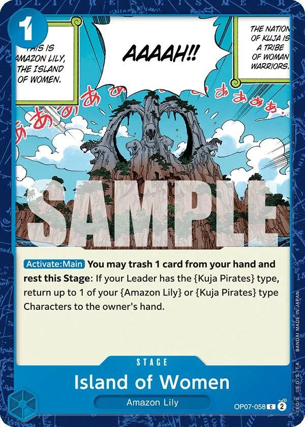Island of Women — 500 Years in the Future — One Piece Card Game