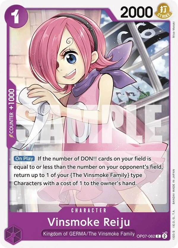 Vinsmoke Reiju — 500 Years in the Future — One Piece Card Game
