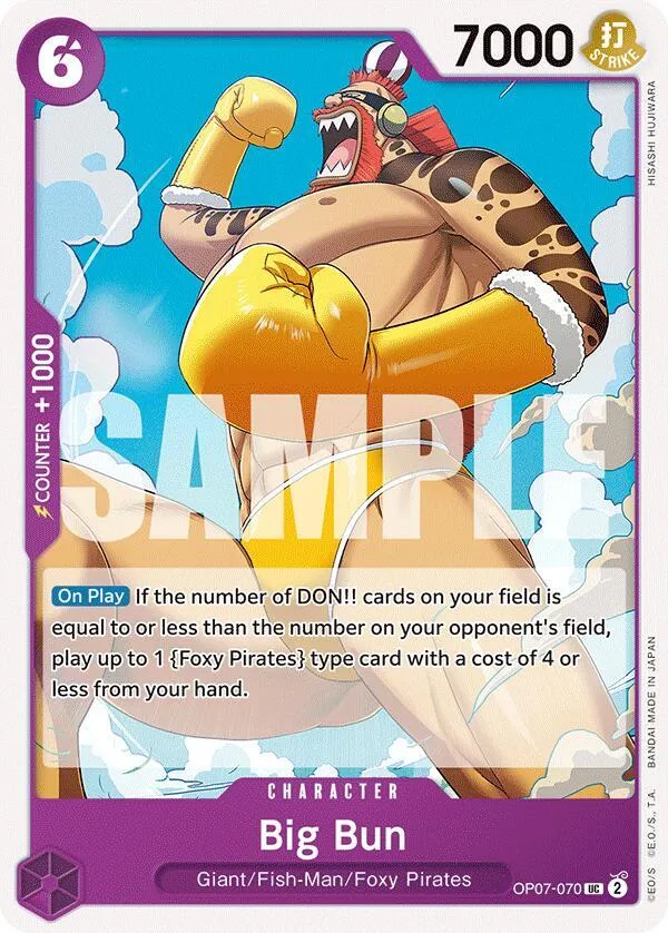 Big Bun — 500 Years in the Future — One Piece Card Game