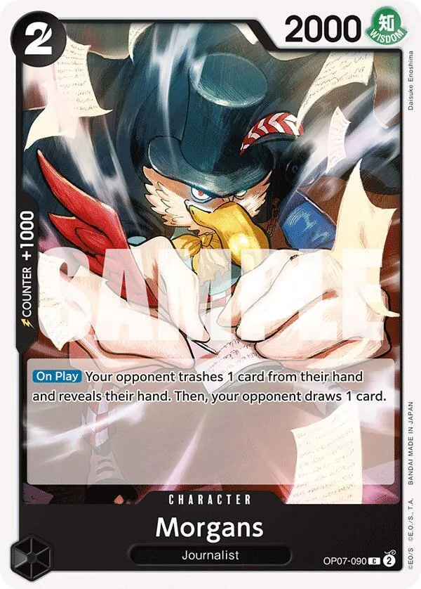 Morgans — 500 Years in the Future — One Piece Card Game