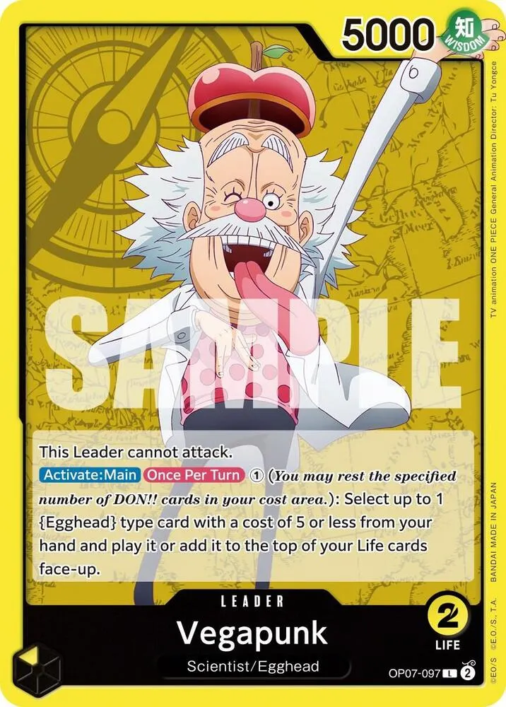 Vegapunk — 500 Years in the Future — One Piece Card Game