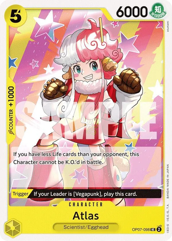 Atlas — 500 Years in the Future — One Piece Card Game