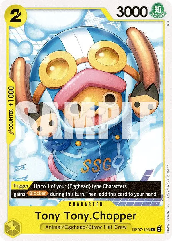 Tony Tony.Chopper (103) — 500 Years in the Future — One Piece Card Game