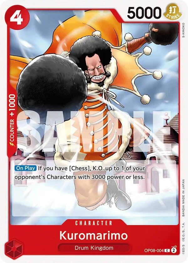 Kuromarimo — Two Legends — One Piece Card Game