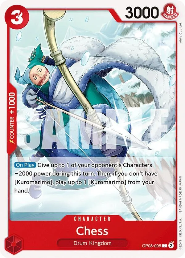 Chess — Two Legends — One Piece Card Game
