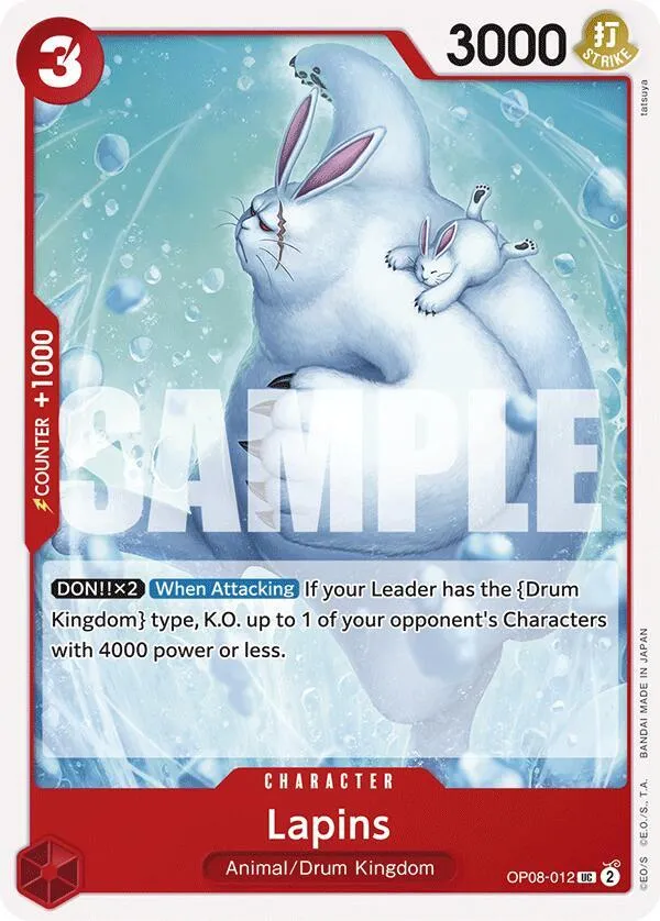 Lapins — Two Legends — One Piece Card Game