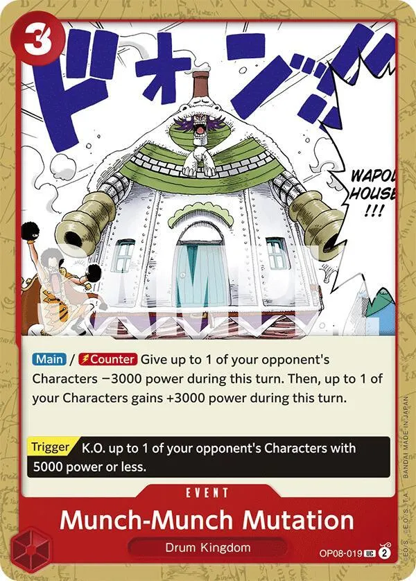Munch-Munch Mutation — Two Legends — One Piece Card Game