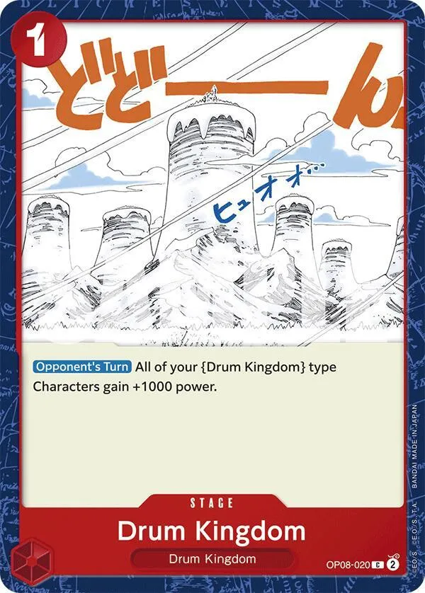 Drum Kingdom — Two Legends — One Piece Card Game