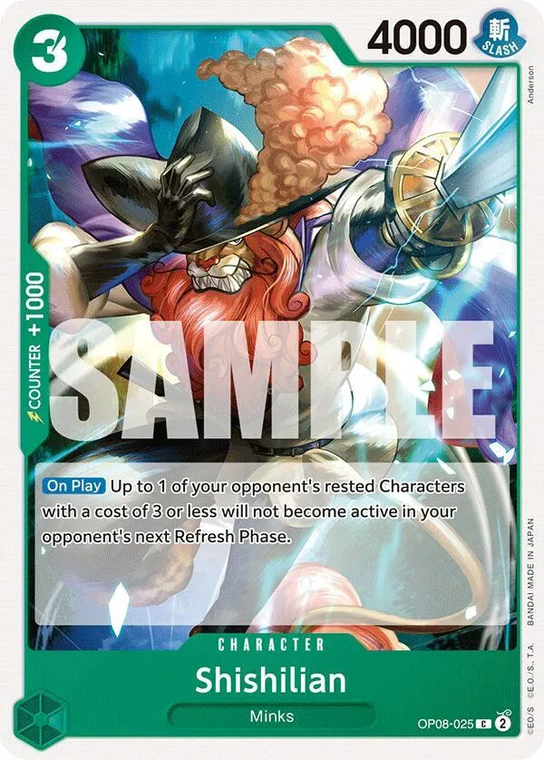 Shishilian from Two Legends - One Piece Card Game