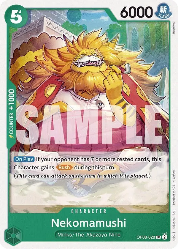 Nekomamushi — Two Legends — One Piece Card Game