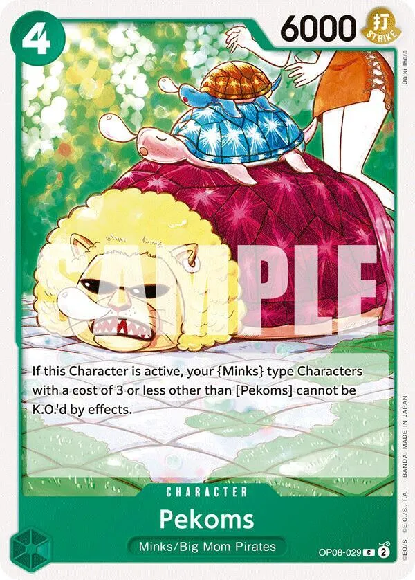 Pekoms — Two Legends — One Piece Card Game
