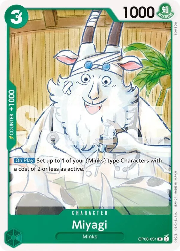 Miyagi — Two Legends — One Piece Card Game