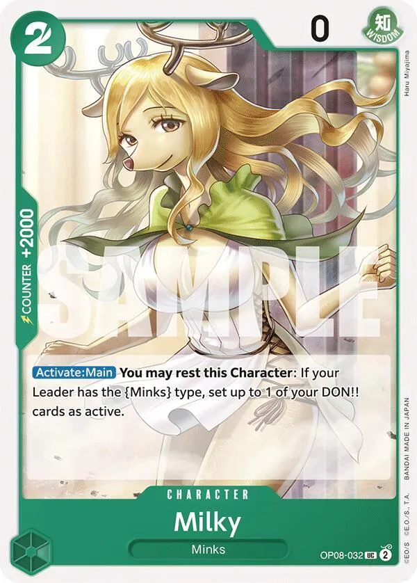 Milky — Two Legends — One Piece Card Game