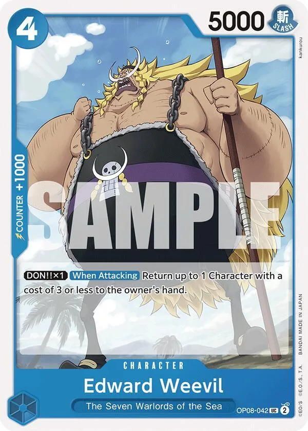 Edward Weevil — Two Legends — One Piece Card Game
