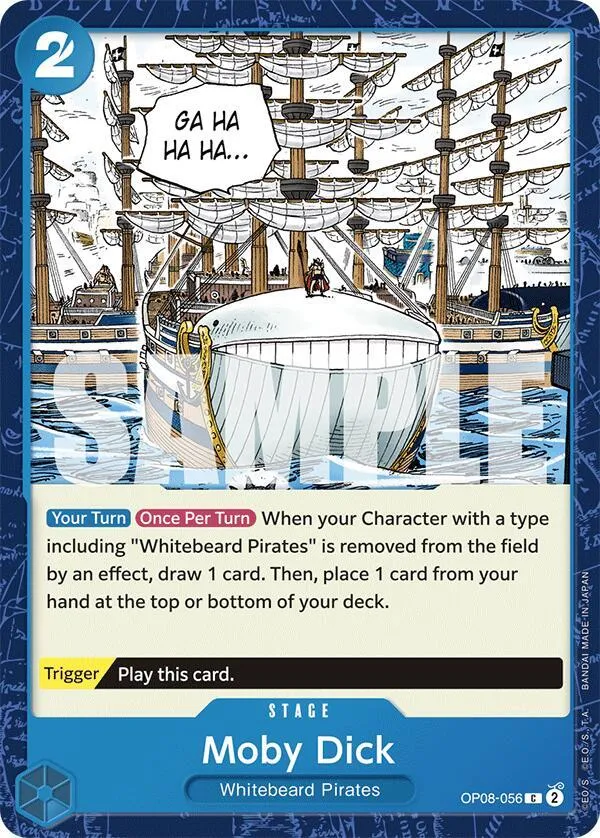 Moby Dick — Two Legends — One Piece Card Game