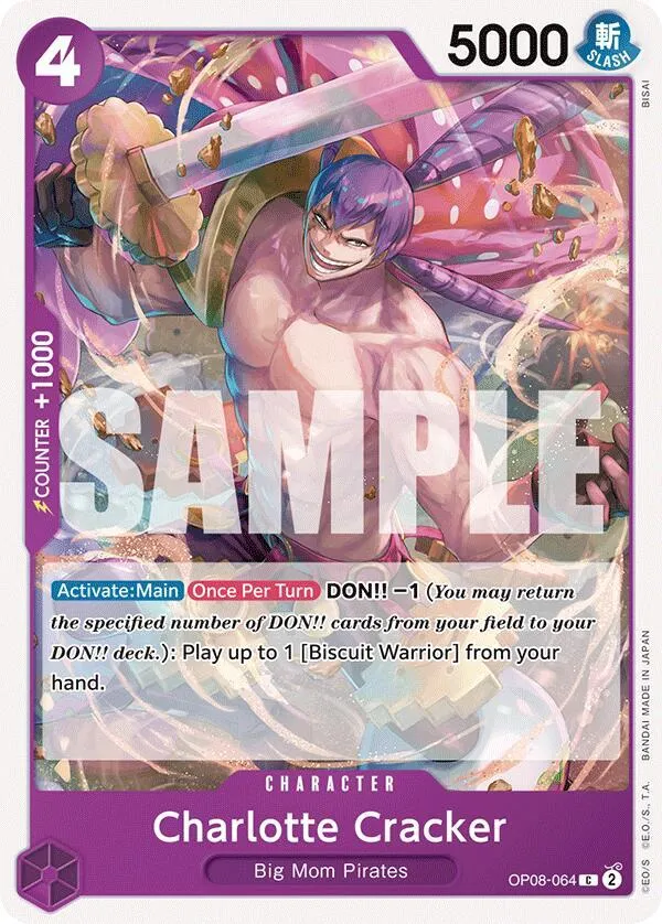 Charlotte Cracker from Two Legends - One Piece Card Game