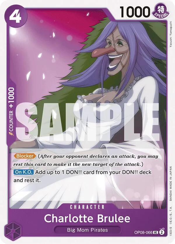 Charlotte Brulee — Two Legends — One Piece Card Game