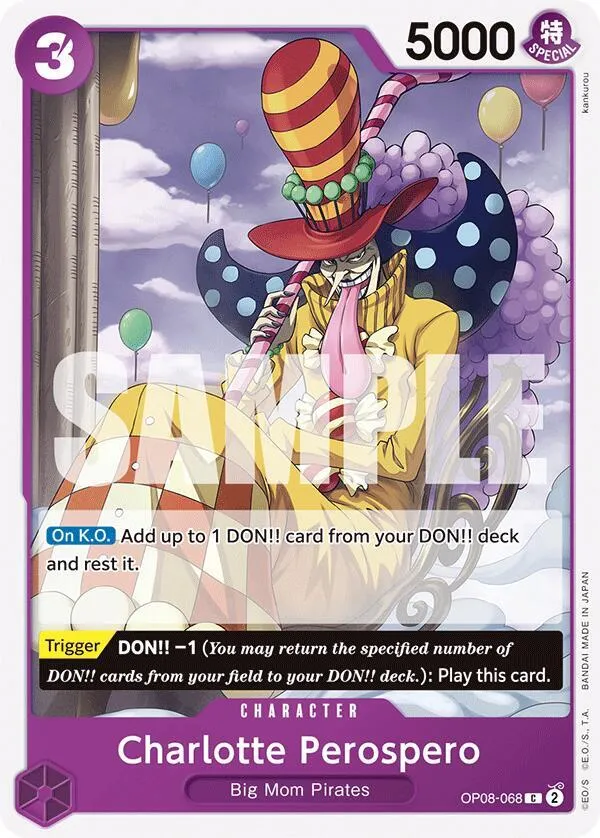 Charlotte Perospero — Two Legends — One Piece Card Game