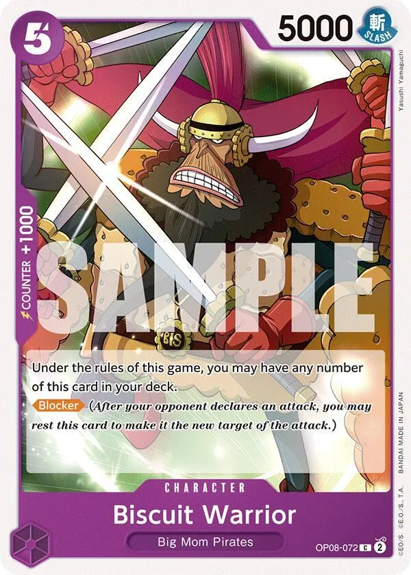 Biscuit Warrior — Two Legends — One Piece Card Game