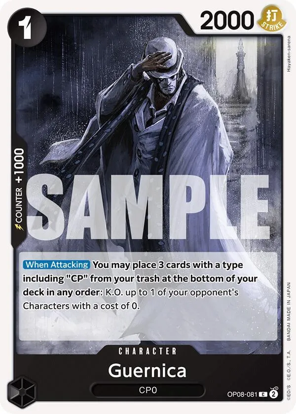Guernica — Two Legends — One Piece Card Game