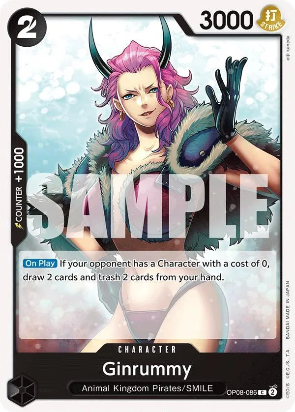 Ginrummy — Two Legends — One Piece Card Game