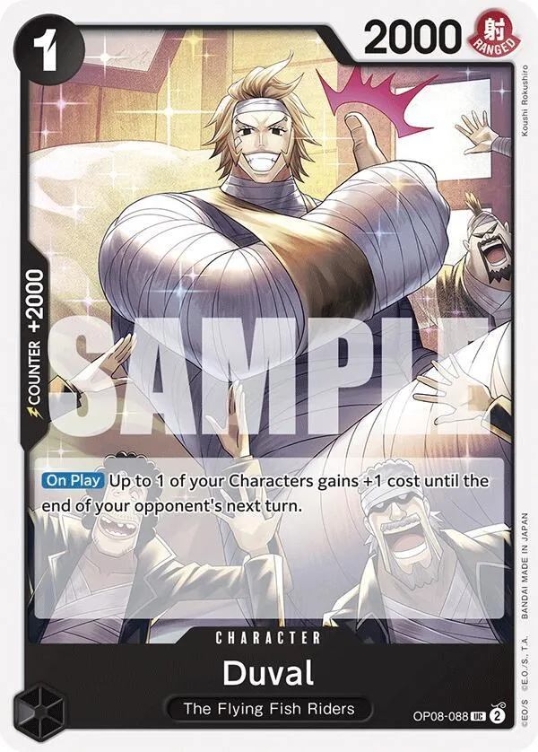 Duval — Two Legends — One Piece Card Game