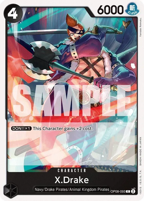 X.Drake — Two Legends — One Piece Card Game