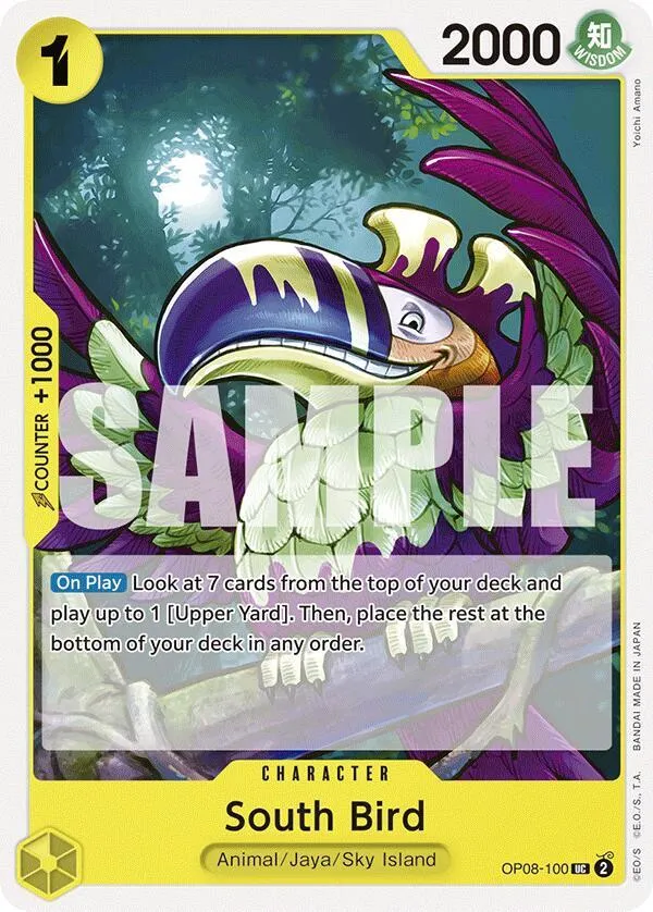 South Bird — Two Legends — One Piece Card Game