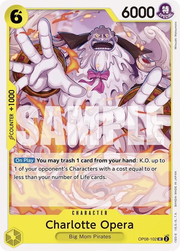 Charlotte Opera — Two Legends — One Piece Card Game