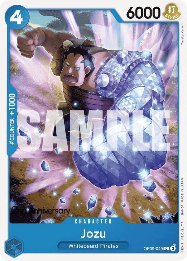 Jozu — Emperors in the New World: 2nd Anniversary Tournament Cards — One Piece Card Game