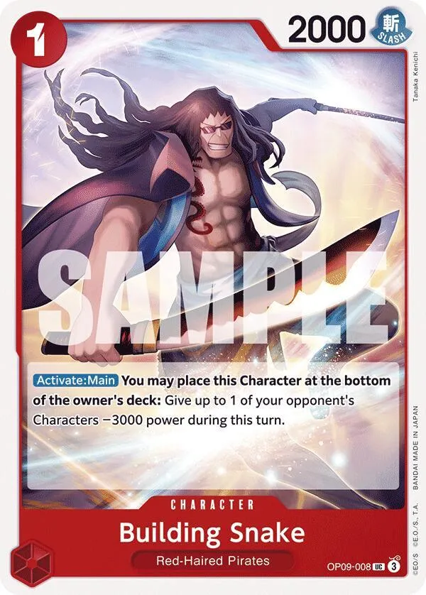 Building Snake — Emperors in the New World — One Piece Card Game