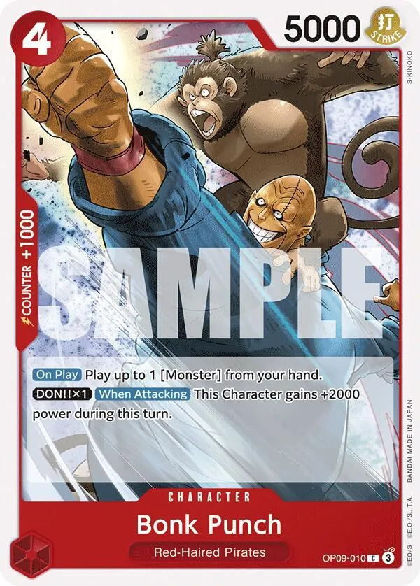 Bonk Punch — Emperors in the New World — One Piece Card Game