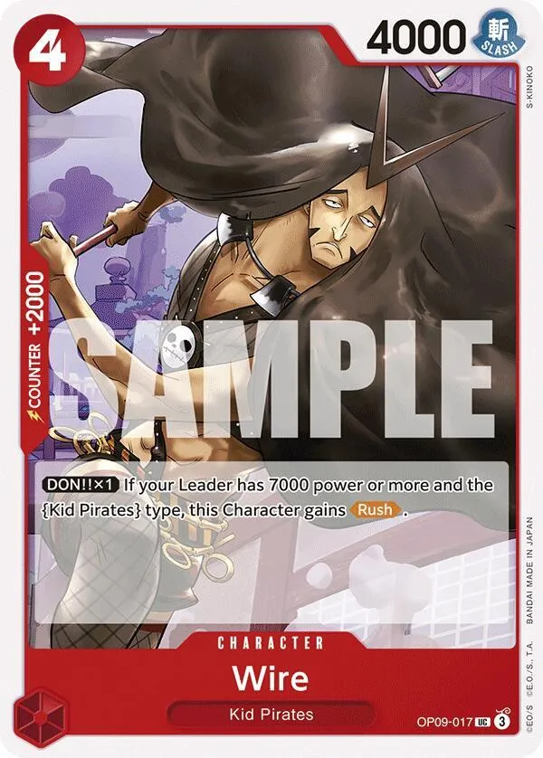 Wire — Emperors in the New World — One Piece Card Game