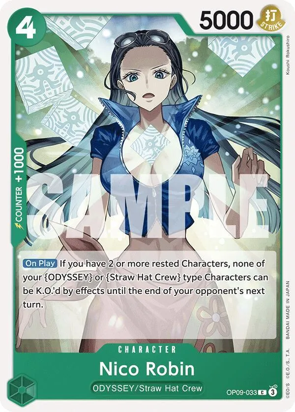 Nico Robin (033) — Emperors in the New World — One Piece Card Game