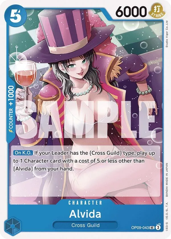 Alvida — Emperors in the New World — One Piece Card Game
