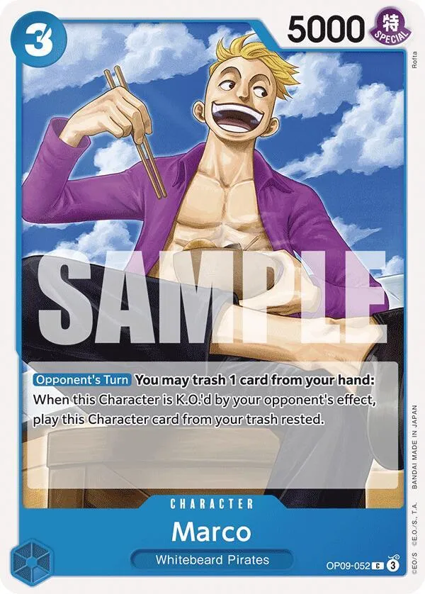 Marco — Emperors in the New World — One Piece Card Game