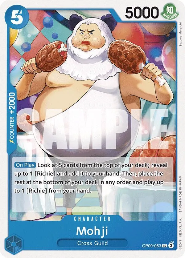 Mohji — Emperors in the New World — One Piece Card Game