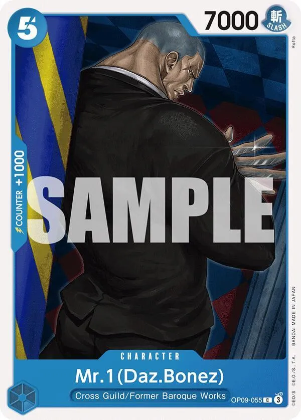 Mr.1(Daz.Bonez) — Emperors in the New World — One Piece Card Game