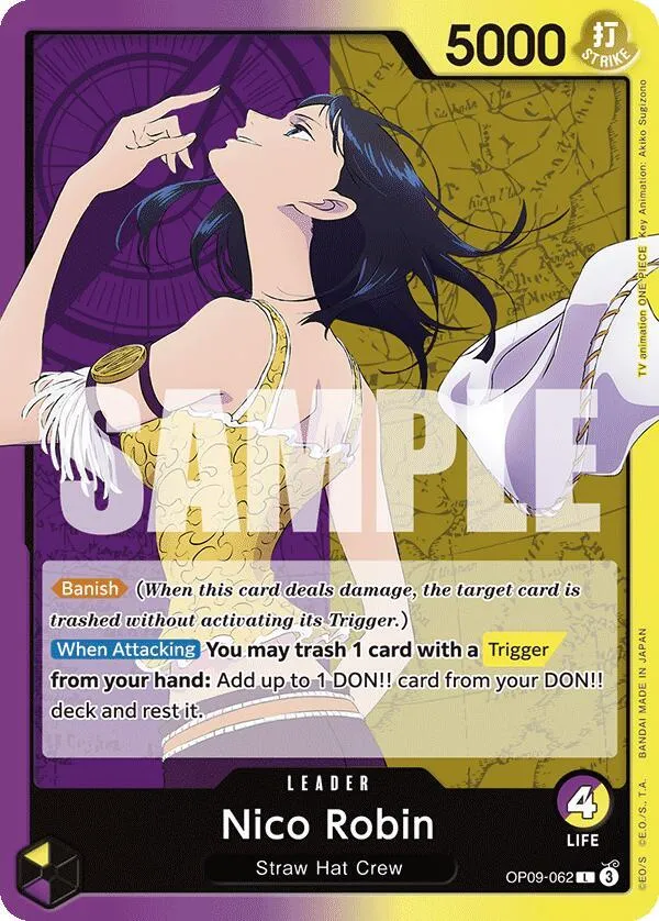 Nico Robin (062) — Emperors in the New World — One Piece Card Game