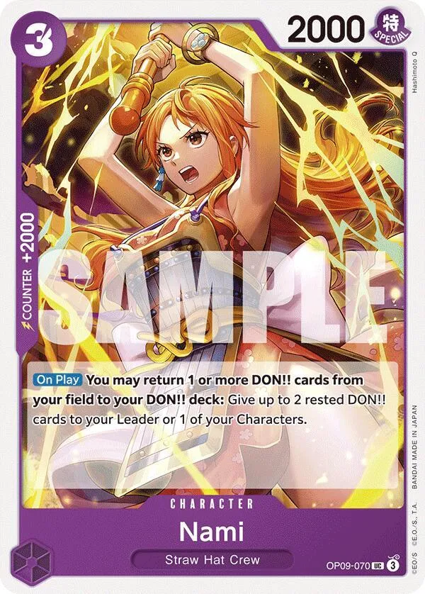 Nami (070) — Emperors in the New World — One Piece Card Game