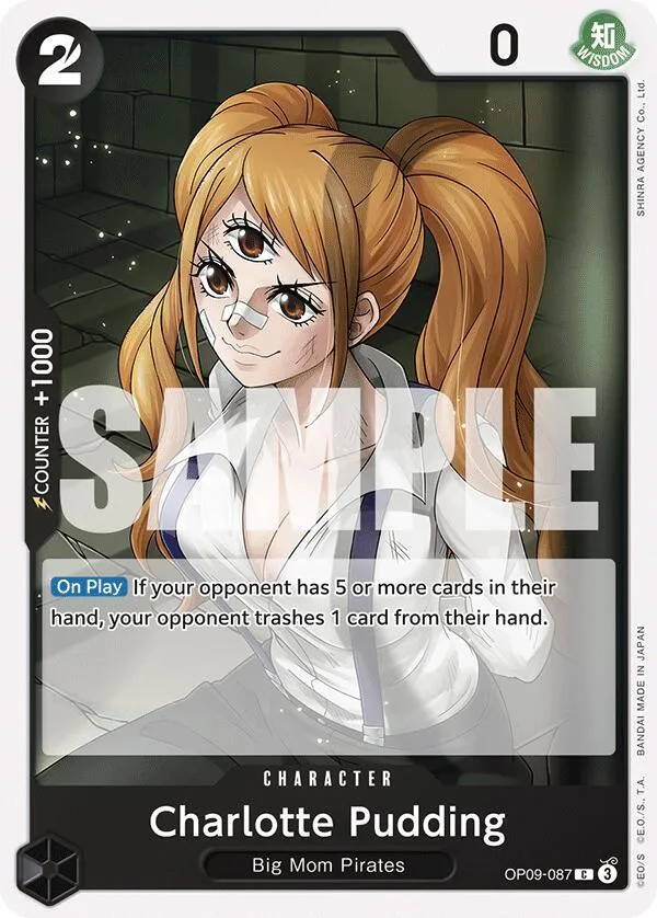 Charlotte Pudding — Emperors in the New World — One Piece Card Game