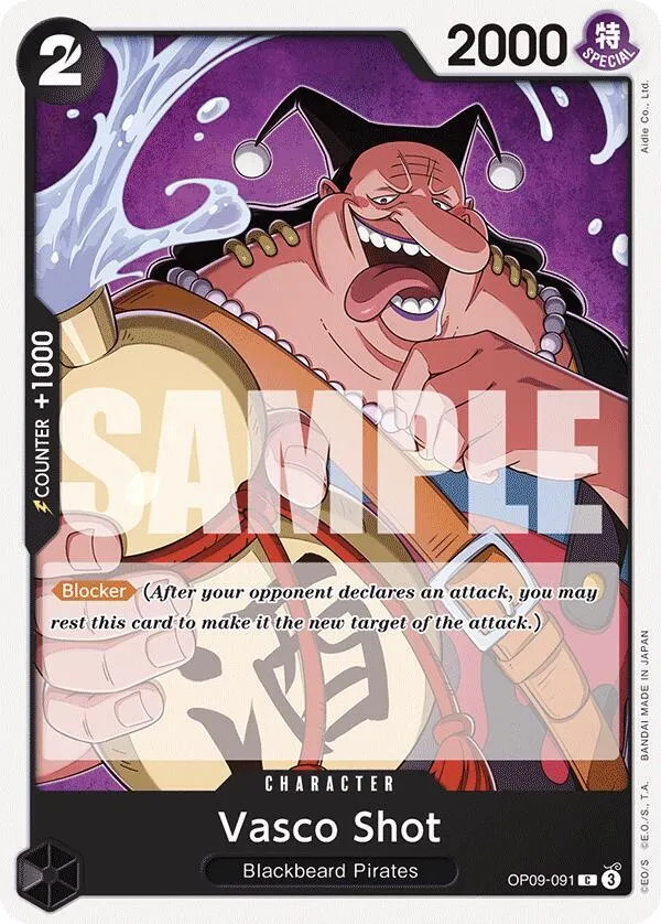 Vasco Shot — Emperors in the New World — One Piece Card Game