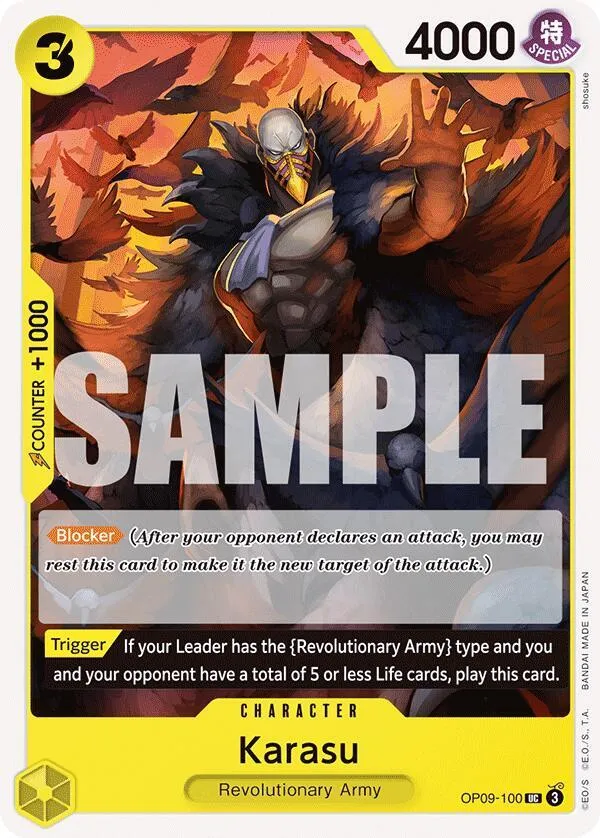 Karasu — Emperors in the New World — One Piece Card Game
