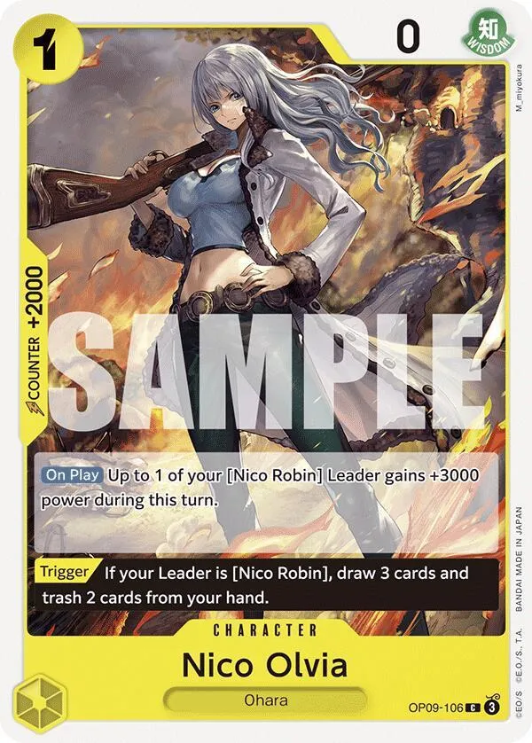 Nico Olvia — Emperors in the New World — One Piece Card Game