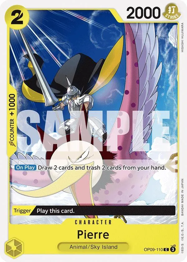 Pierre — Emperors in the New World — One Piece Card Game